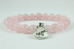 Rózsakvarc karkötő Édesanyámnak