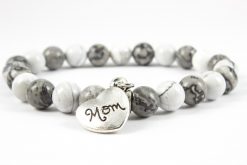 Howlit – térképjáspis karkötő Édesanyámnak