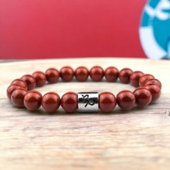 Bak horoszkópos jáspis ásványkarkötő