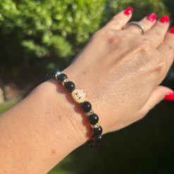 Alternative view of Labubu Design karkötő - ónix