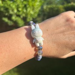 Alternative view of Labubu Design karkötő - matt szodalit/aura aqua